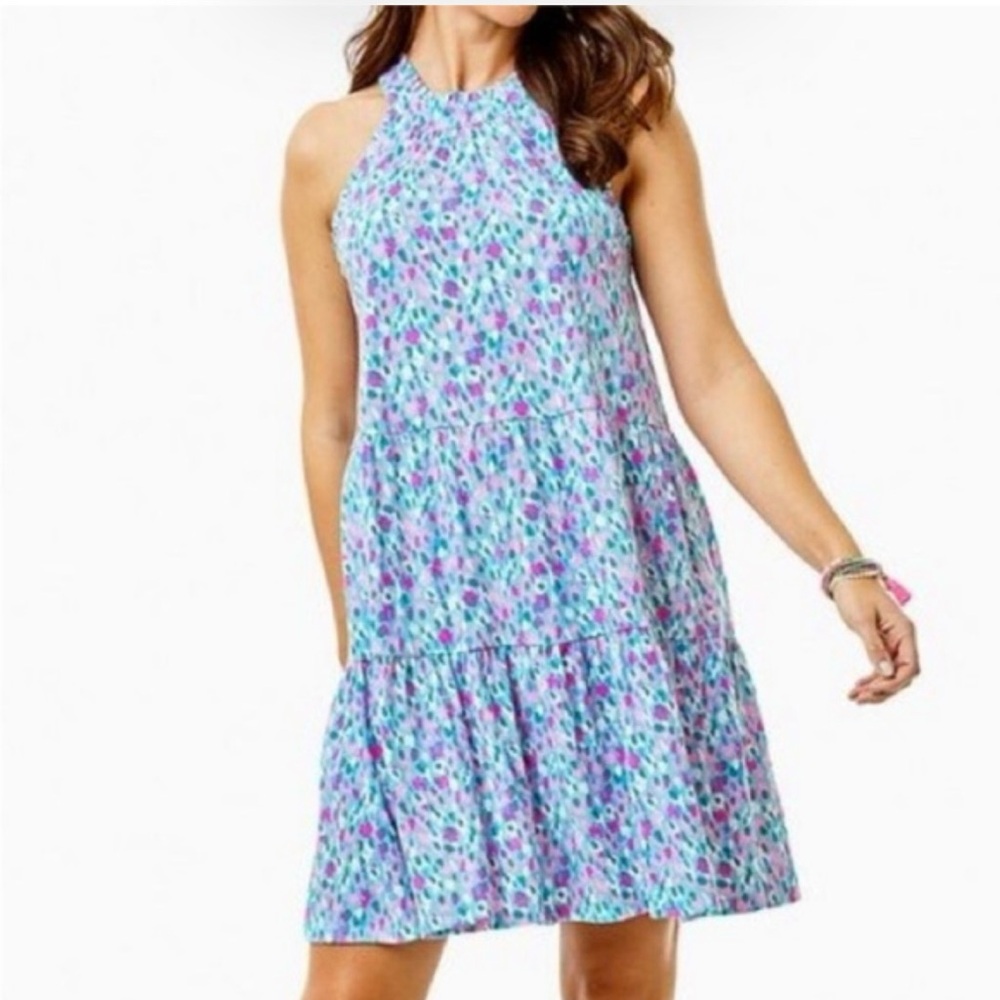 Lilly Pulitzer Jerrica Hottie Dottie swing dress - Picture 4 of 9
